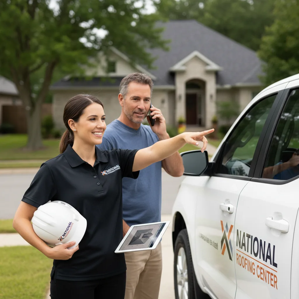 National Roofing Center customer support in Carmel